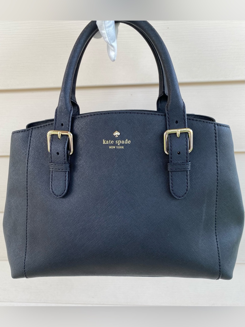 Kate Spade Charlotte Street Saffiano Leather Satchel w/ Gold HW (13”X10”) $R398